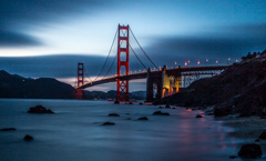 Marshall's Beach & Golden Gate Bridge, San Francisco, California 2015 (MichaelAC)