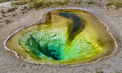 Belgian Pool im Yellowstone National Park, Wyoming 2018 (Irmgard)